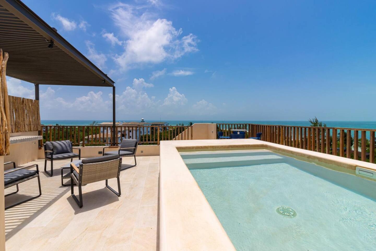 Penthouse Con Alberca Privada Y Hermosas Vistas Al Mar - A301 Holbox Extérieur photo
