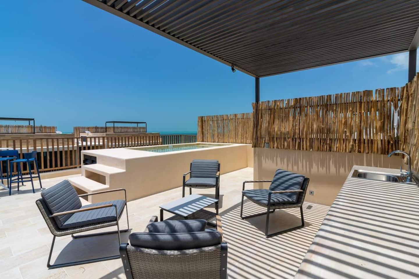 Penthouse Con Alberca Privada Y Hermosas Vistas Al Mar - A301 Holbox Extérieur photo